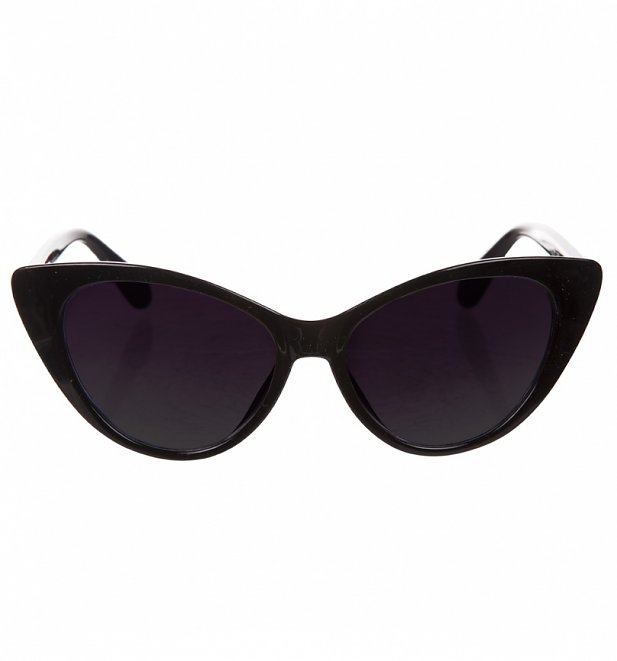 Black Retro Cat Eye Sunglasses Black Retro Cat Eye Sunglasses