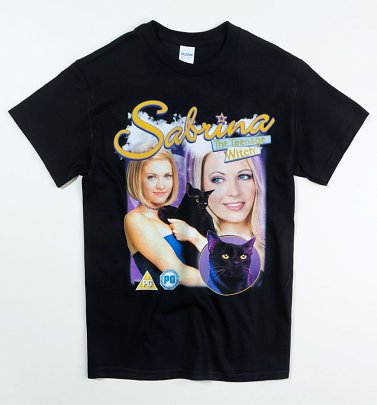 Black Sabrina T-Shirt from Homage Tees Black Sabrina T-Shirt from Homage Tees