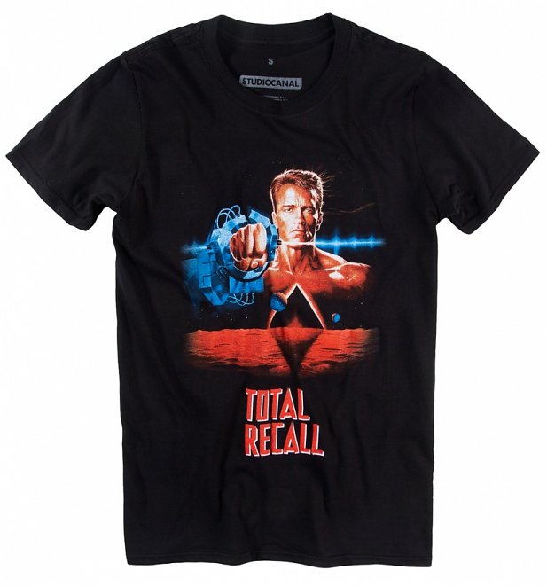 Black Total Recall T-Shirt Black Total Recall T-Shirt