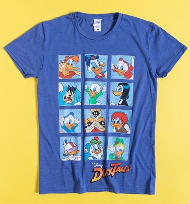 Blue DuckTales Squares T-Shirt Blue DuckTales Squares T-Shirt