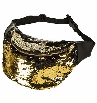 Boudica Gold Sequin Bumbag from Beksies Boutique Boudica Gold Sequin Bumbag from Beksies Boutique