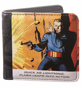 Retro Flash Gordon Comic Strip Wallet Retro Flash Gordon Comic Strip Wallet