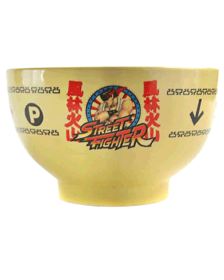 Boxed Street Fighter Ryu Bowl Boxed Street Fighter Ryu Bowl