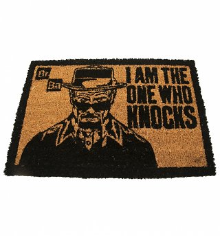 Breaking Bad I Am The One Who Knocks Door Mat Breaking Bad I Am The One Who Knocks Door Mat