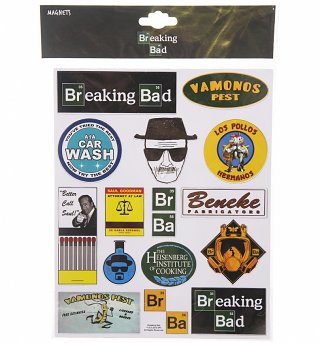 Breaking Bad Logo Magnet Set Breaking Bad Logo Magnet Set