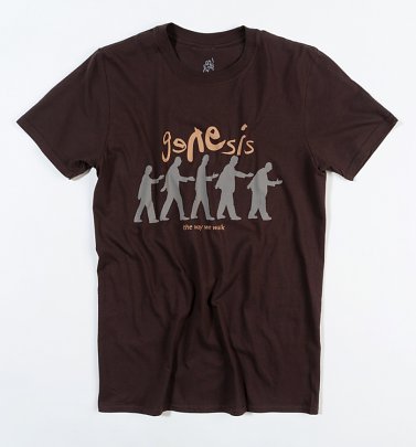 Brown Genesis The Way We Walk T-Shirt Brown Genesis The Way We Walk T-Shirt