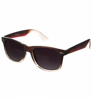 Brown Ombre Wayfarer Sunglasses from Jeepers Peepers Brown Ombre Wayfarer Sunglasses from Jeepers Peepers
