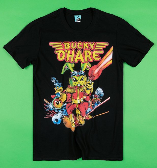 Bucky O'Hare Black T-Shirt