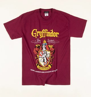 Harry Potter Gryffindor Crest Burgundy T-Shirt