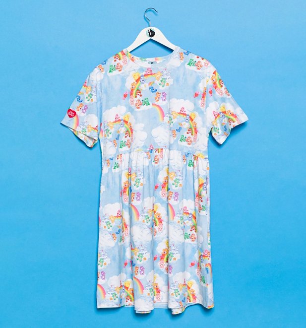 Care Bears Cloud Scene Smock Dress