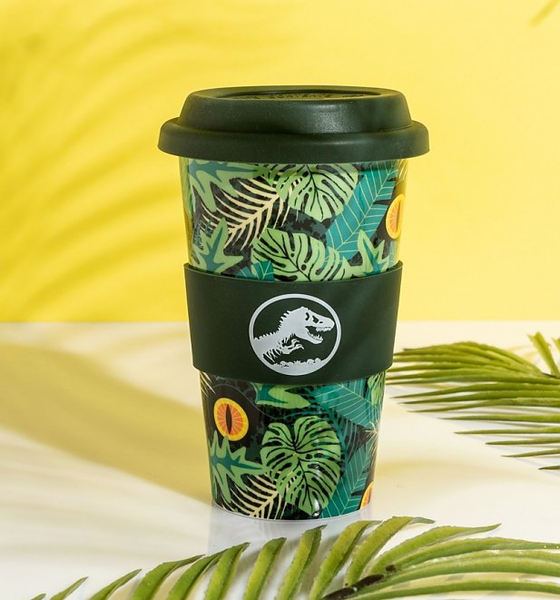 Ceramic Jurassic Park Travel Mug