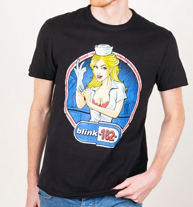 Charcoal Blink-182 Enema of the State T-Shirt from Amplified Charcoal Blink-182 Enema of the State T-Shirt from Amplified