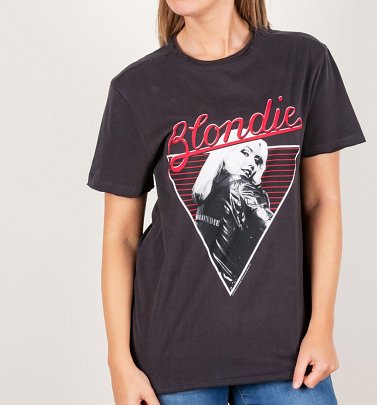 Charcoal Blondie '74 T-Shirt from Amplified Charcoal Blondie '74 T-Shirt from Amplified