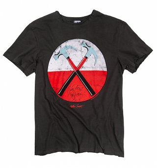 Charcoal Pink Floyd The Wall T-Shirt from Amplified Charcoal Pink Floyd The Wall T-Shirt from Amplified