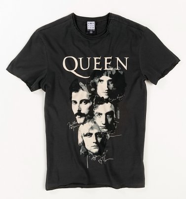 Charcoal Queen Photo T-Shirt from Amplified Charcoal Queen Photo T-Shirt from Amplified