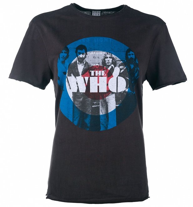 Charcoal The Who Target T-Shirt from Amplified Charcoal The Who Target T-Shirt from Amplified