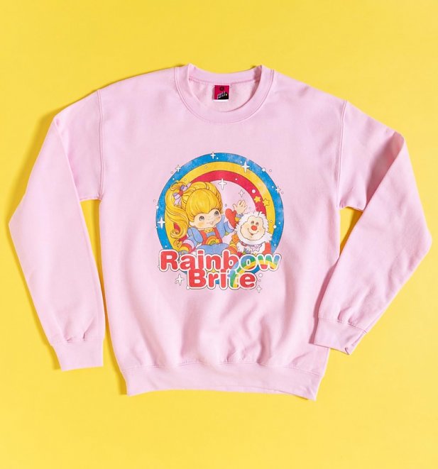 Classic Baby Pink Rainbow Brite Pink Sweater