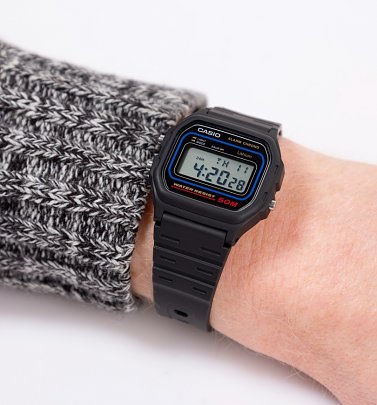 Classic Black Watch W-59-1VQES from Casio Classic Black Watch W-59-1VQES from Casio