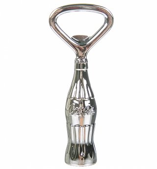 Coca-Cola Contour Bottle Hand Held Bottler Opener Coca-Cola Contour Bottle Hand Held Bottler Opener