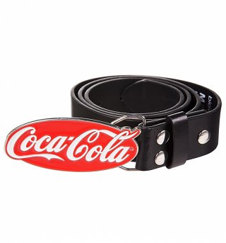 Coca-Cola Logo Belt And Buckle Coca-Cola Logo Belt And Buckle