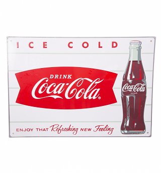 Coca-Cola Retro Metal Sign Coca-Cola Retro Metal Sign