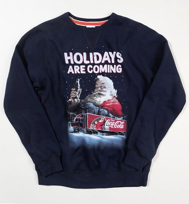 Coca-Cola Santa Holidays Are Coming Christmas Sweater Coca-Cola Santa Holidays Are Coming Christmas Sweater
