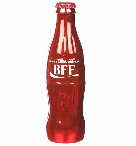 Coca-Cola Share A Coke With Your BFF Full Size Contour Bottle Coca-Cola Share A Coke With Your BFF Full Size Contour Bottle