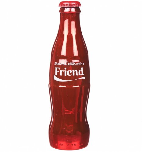 Coca-Cola Share A Coke With Your Friend Full Size Contour Bottle Coca-Cola Share A Coke With Your Friend Full Size Contour Bottle