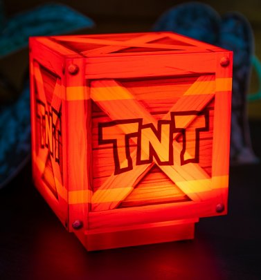 Crash Bandicoot TNT Crate Light Crash Bandicoot TNT Crate Light