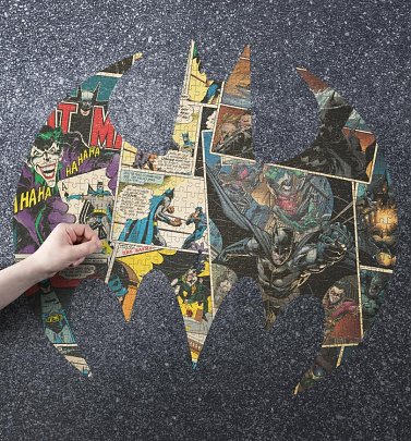 DC Comics Batman Bat Shaped 750 Piece Jigsaw Puzzle