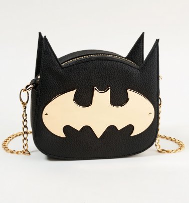 DC Comics Batman Gotham Gold Cross Body Bag DC Comics Batman Gotham Gold Cross Body Bag