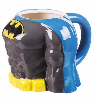 DC Comics Batman Torso 3D Mug DC Comics Batman Torso 3D Mug
