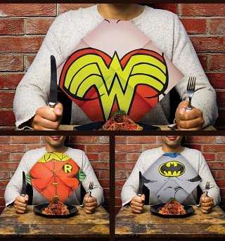 DC Comics Dress Up Napkins DC Comics Dress Up Napkins