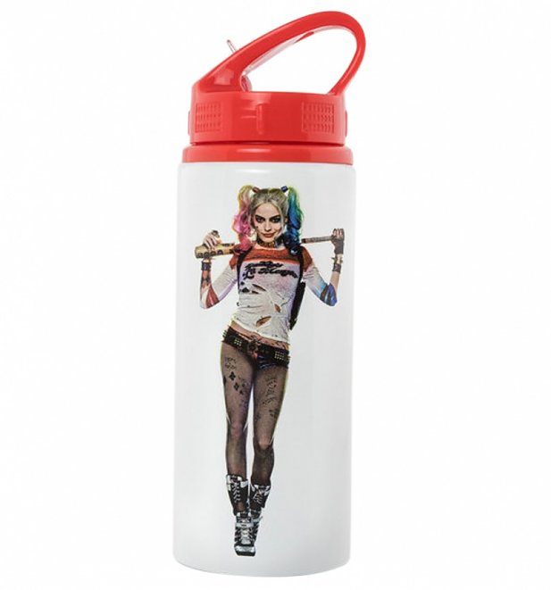DC Comics Harley Quinn Daddy's Lil Monster Aluminium Water Bottle