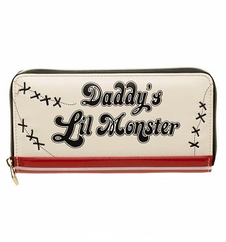 DC Comics Harley Quinn Daddy's Lil Monster Wallet DC Comics Harley Quinn Daddy's Lil Monster Wallet