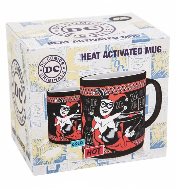 DC Comics Harley Quinn Psychotic Heat Changing Mug DC Comics Harley Quinn Psychotic Heat Changing Mug