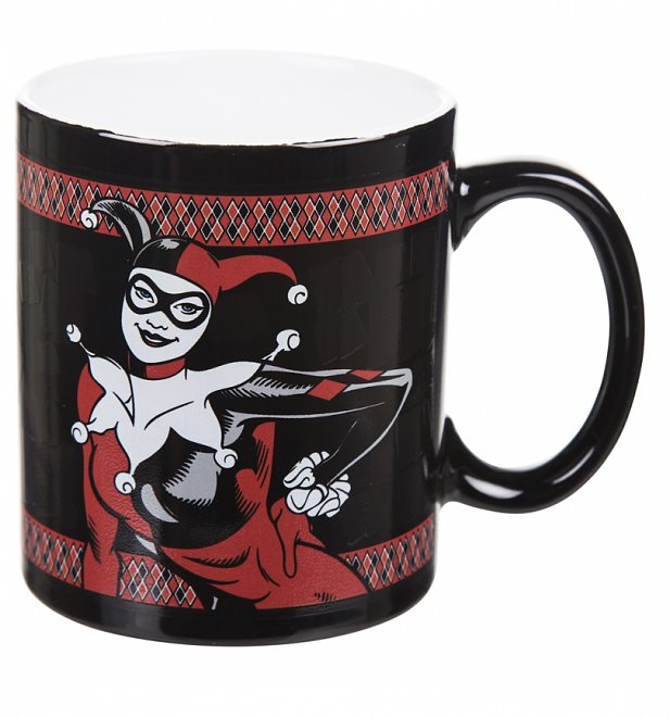 DC Comics Harley Quinn Psychotic Heat Changing Mug DC Comics Harley Quinn Psychotic Heat Changing Mug