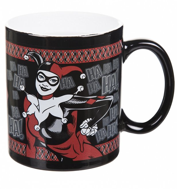 DC Comics Harley Quinn Psychotic Heat Changing Mug DC Comics Harley Quinn Psychotic Heat Changing Mug