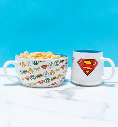 DC Comics Logos Breakfast Set DC Comics Logos Breakfast Set