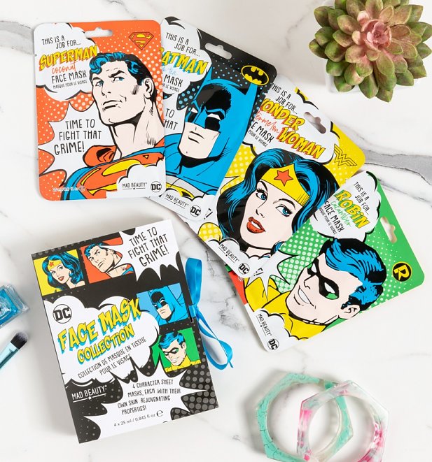DC Comics Sheet Face Mask Collection