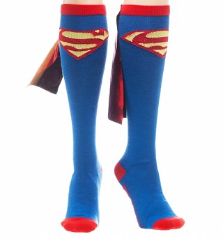 DC Comics Superman Caped Socks DC Comics Superman Caped Socks