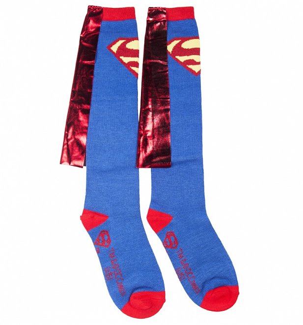 DC Comics Superman Caped Socks DC Comics Superman Caped Socks