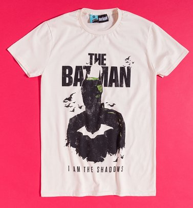 DC Comics The Batman I Am Vengeance Ecru T-Shirt