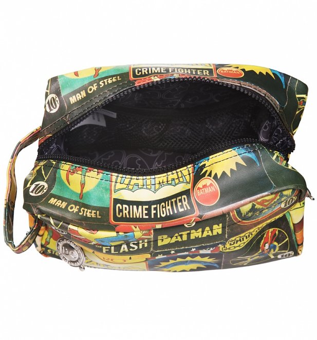 DC Comics Vintage Print Wash Bag DC Comics Vintage Print Wash Bag