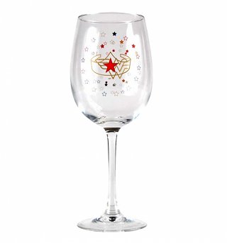 DC Comics Wonder Woman Large Boxed Wine Glass DC Comics Wonder Woman Large Boxed Wine Glass