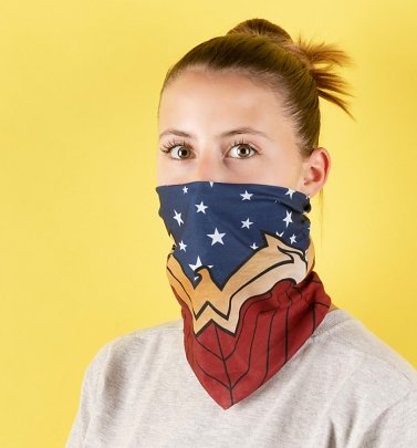 DC Comics Wonder Woman Neck Gaiter DC Comics Wonder Woman Neck Gaiter