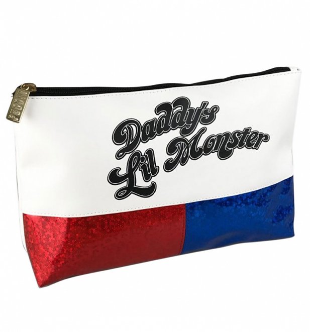 Daddy's Lil Monster Suicide Squad Wash Bag Daddy's Lil Monster Suicide Squad Wash Bag