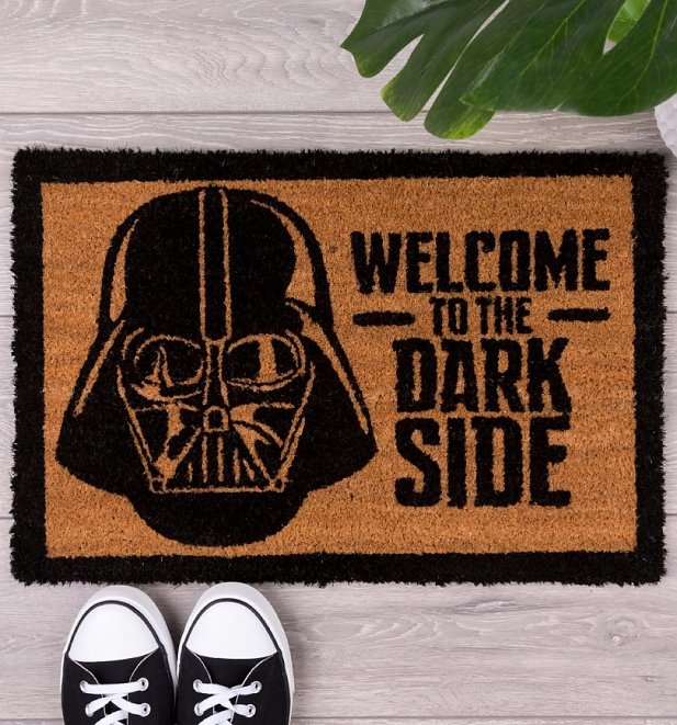 Darth Vader Star Wars Welcome To The Dark Side Door Mat