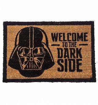 Darth Vader Star Wars Welcome To The Dark Side Door Mat Darth Vader Star Wars Welcome To The Dark Side Door Mat