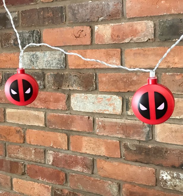 Deadpool Marvel 3D String Lights Deadpool Marvel 3D String Lights